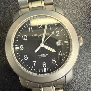 Black and Silver Men's Watch